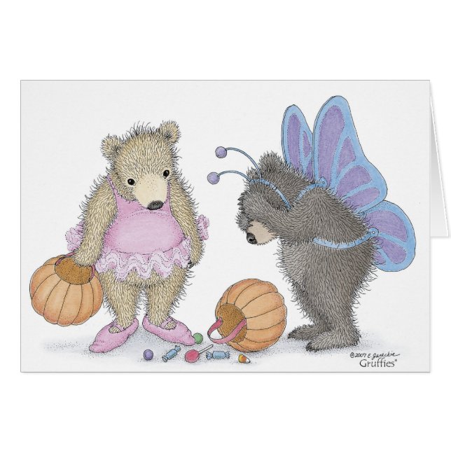 O cartão de Gruffies® (Frente Horizontal)