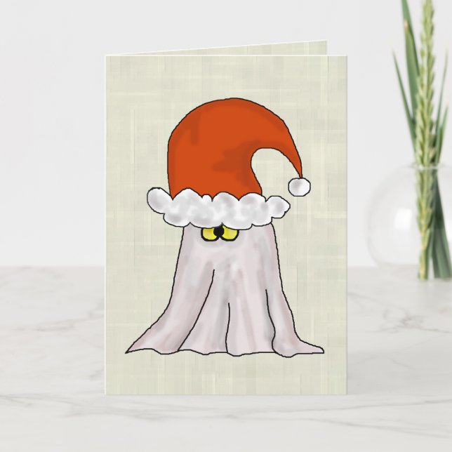 O cartão de Natal do Espírito Engraçado (Frente)