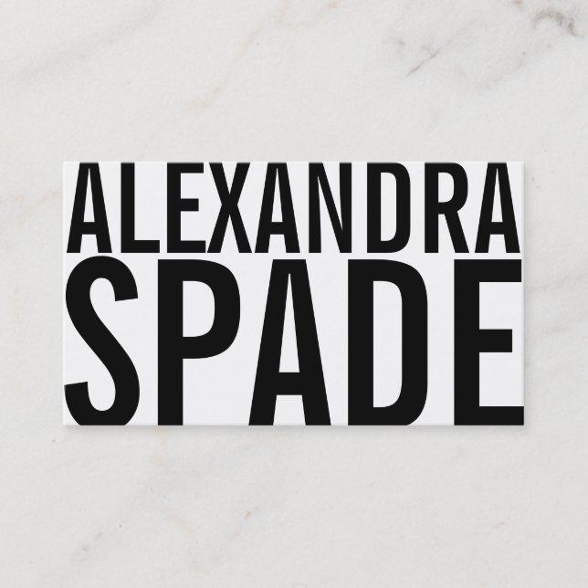 O cartão de negócios legal novo - fotografia, (Frente)