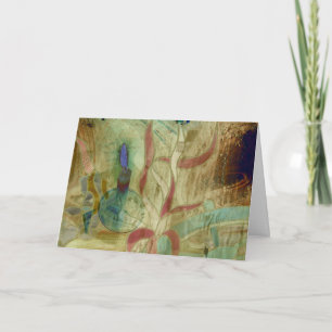 O Cartão de Saudação à Luz Noturna