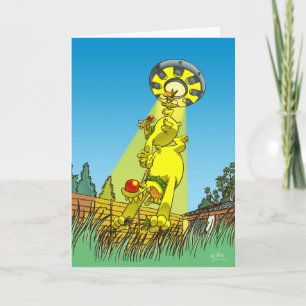 O cartão de saudação de sequestro de Harry e Henry