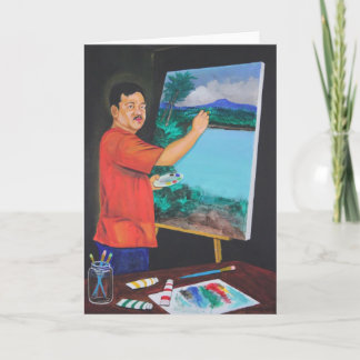 O Cartão de Saudação do Artista