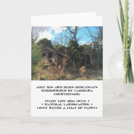 o cartão de saudação dos fixadores