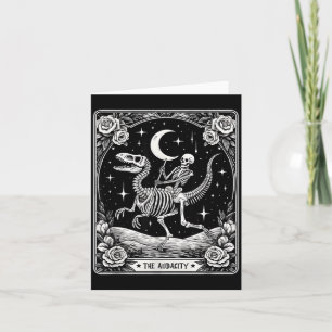 O Cartão de Tarot do Dinossauro Montado pelo Esque