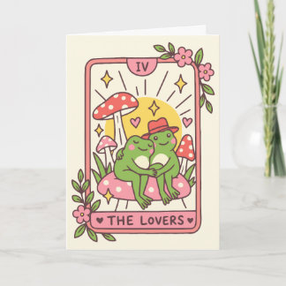 O Cartão de Tarot The Lovers Frog