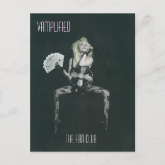 O cartão do clube de fãs…
