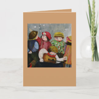 O cartão do guitarrista