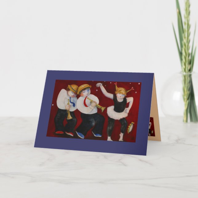 O cartão do trio (Frente)