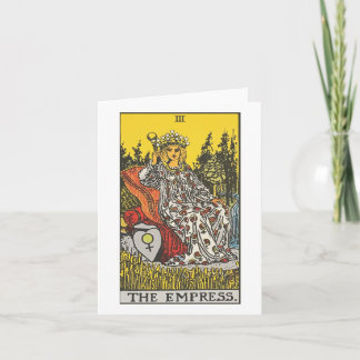 O cartão Empress tarot - Rider Waite Smith tarot