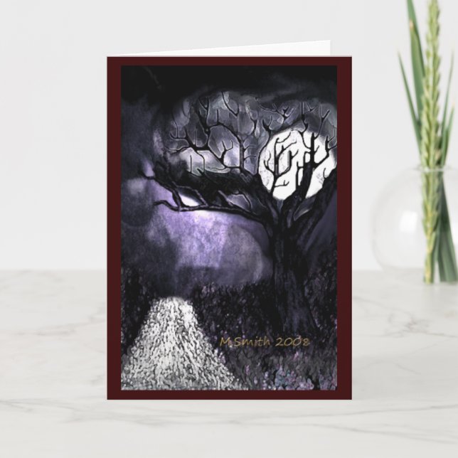 "O CARTÃO MAIS ESCURO MAIS DOLOROSO" (Frente)