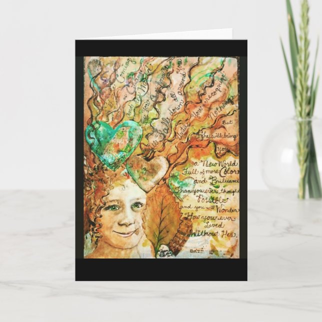 O cartão perfeito para esperar o primeiro bebê (me (Frente)