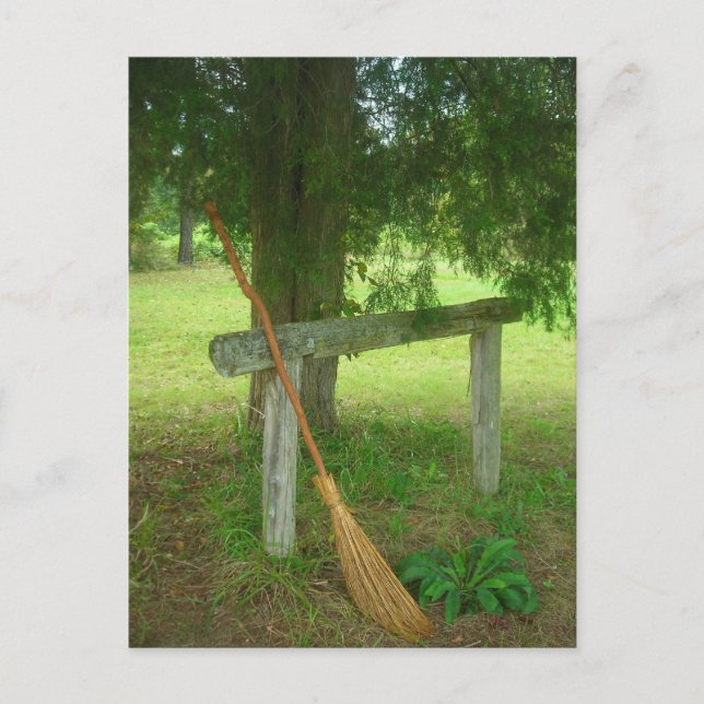 O cartão postal de The Witching Post (Frente)