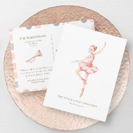 O cartão postal do Ballet de Natal O Quebra-Nozes