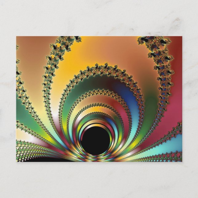 O cartão postal principal - Fractal (Frente)