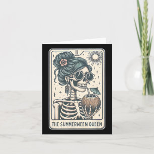 O Cartão Tarot da Rainha do Summerween