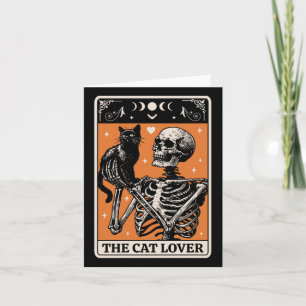 O Cartão Tarot do Amante de Gatos - Gato Preto e E