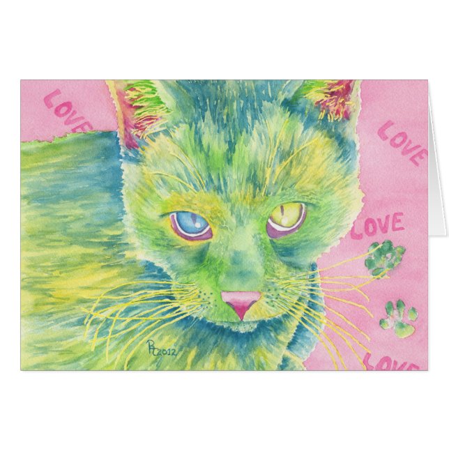 O cartão vazio do encantador (Frente Horizontal)