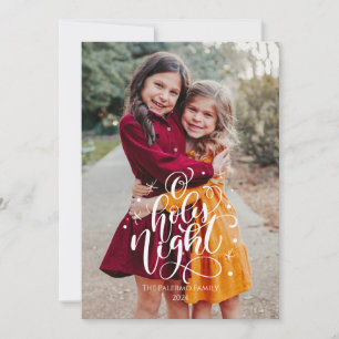 O Cartões de foto de Natal da Noite Santa