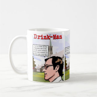 "O casamento caneca de café do Bebida-Man"