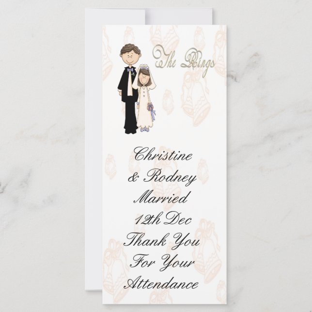 O casamento Recepção (Frente)