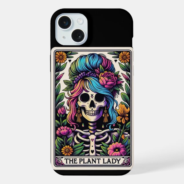 O caso da Planta Lady iPhone / iPad (Verso)