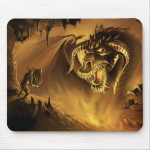 O cavaleiro bravo - Mousepad