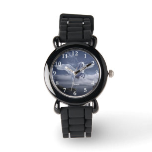 O cavalo da fantasia personalizou o relógio