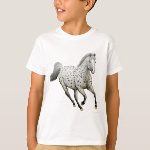 O cavalo do Appaloosa do leopardo caçoa o t-shirt