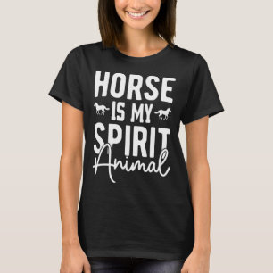O cavalo é meu animal espiritual Pullover Hoodie