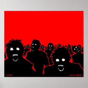 "O Cavalo" Zombie Poster