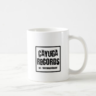 O Cayuga grava a caneca
