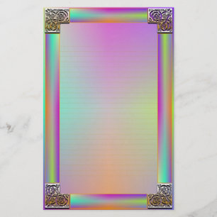 O "céltico encurrala um" artigo de papelaria