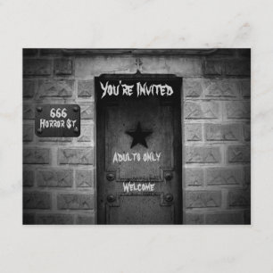 O Cemitério Spooky encriptou convites para o Dia d