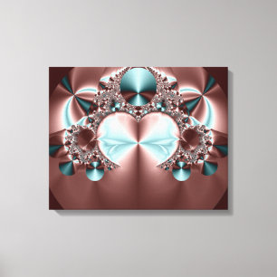 O cetim cobre canvas