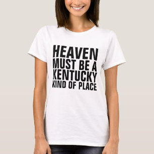 O CÉU DEVE SER UMA ESPÉCIE BONITA DE T-shirts