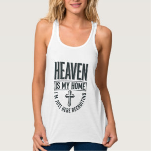 O Céu é Minha Casa Camiseta de Recrutamento Cristã