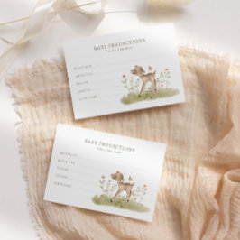 O Chá de fraldas da Floresta Woodland Adivinha Jog