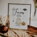 O Chá de fraldas De Halloween Favorece O Folheto O<br><div class="desc">Para um chá de fraldas de Halloween, escolher nossos itens Boho é uma forma fantástica de trazer um espírito lúdico e festivo para a celebração. A charmosa mão pintada de aquarela do design capta perfeitamente o lado divertido e caprichoso de um chá de fraldas festivo e assustador, criando uma atmosfera...</div>