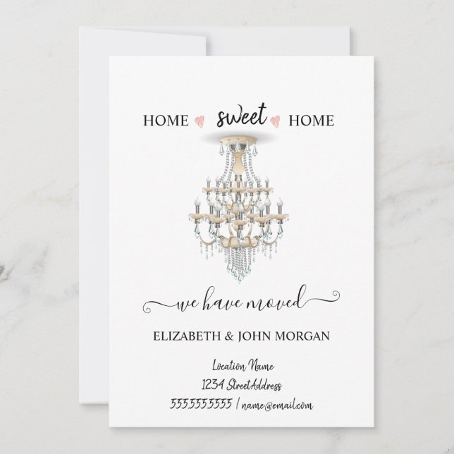 O Chandelier Elegante Que Mudámos (Frente)