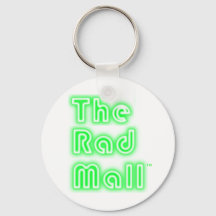O Chaveiro de Rad Mall "Retro" (Verde)