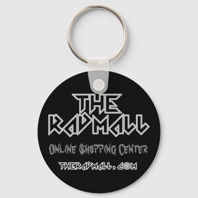 O Chaveiro do Rad Mall "Headbanger" (Frente)