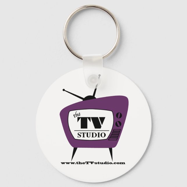 O chaveiro do TV Studio. (Frente)
