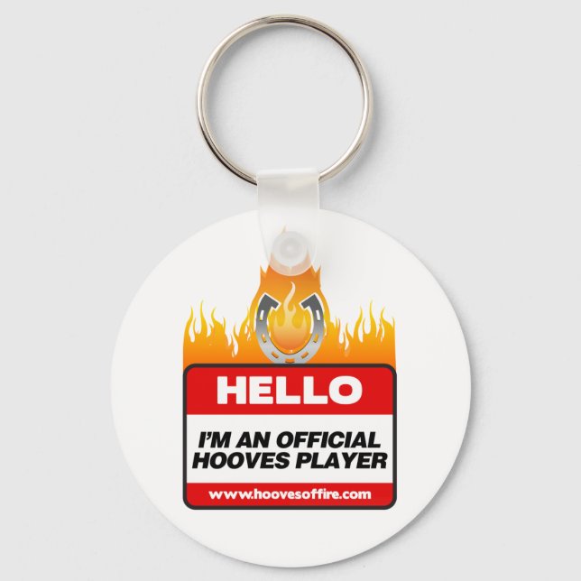 O Chaveiro "Sou um VIP" (Frente)