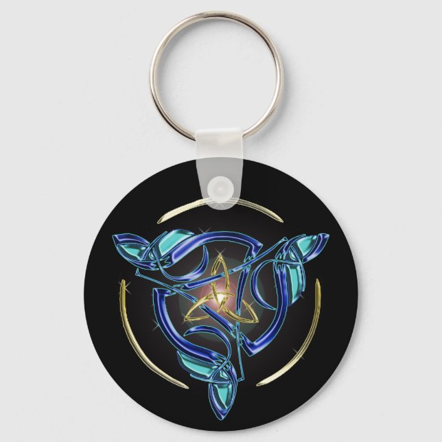 O Chaveiro Triquetra (Frente)