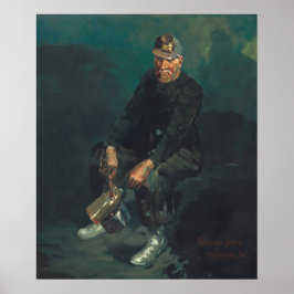 O Chefe do Fogo - George Luks Fine Art Poster