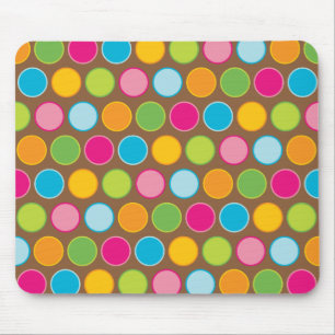 O chocolate pontilha Mousepad