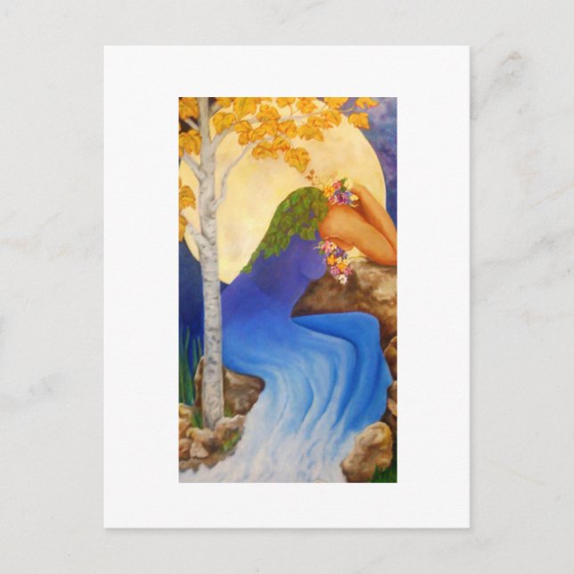 O Choro da Mãe Natureza, Cartão Postal (Frente)