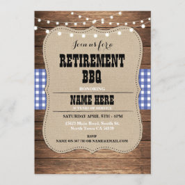 O CHURRASCO aposentado convite do partido da