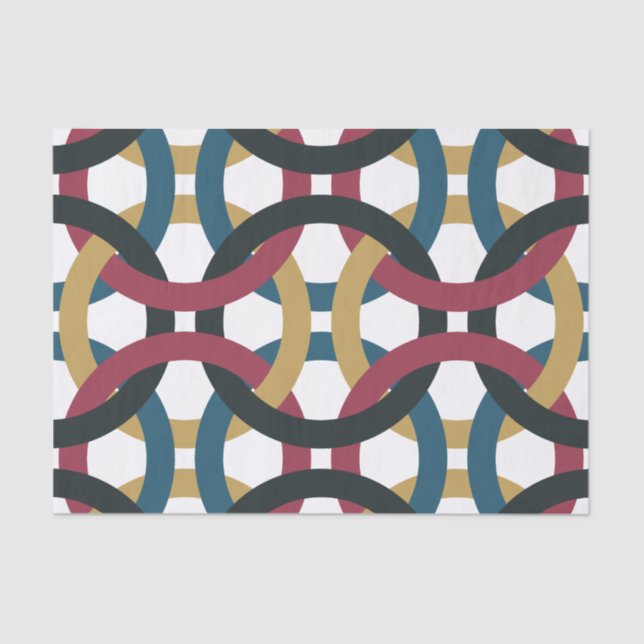 O círculo retrorreflector bate o papel do tecido (Frente )