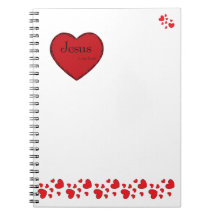 O clássico caderno espiral Jesus é meu Senhor!